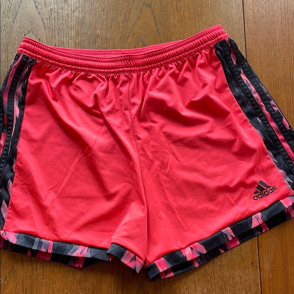 Adidas Women's Pink Athletic Shorts